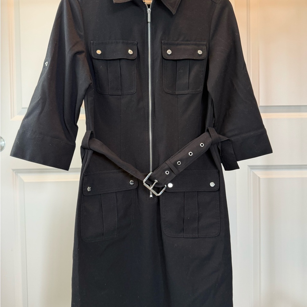 MICHAEL Michael Kors Black Zip-Up Jacket